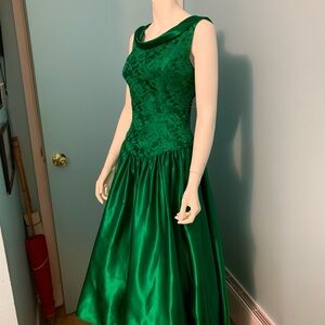 Emerald Green Alfred Angelo Dress